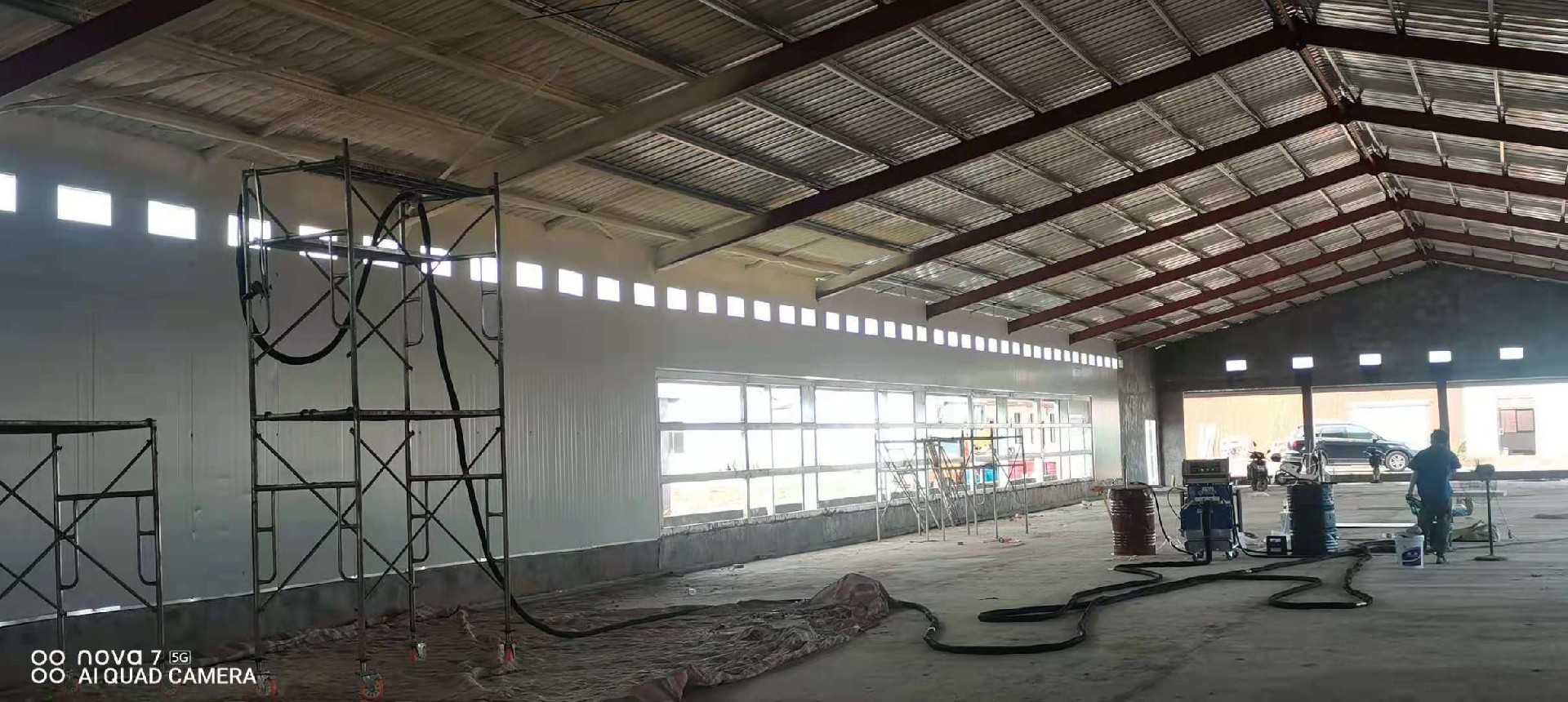 聚氨酯噴涂彩鋼板廠房保溫隔熱